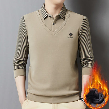 🔥💥【50%OFF】🔥(M-4XL) Top térmico todo en uno de dos piezas de cachemir premium para hombre