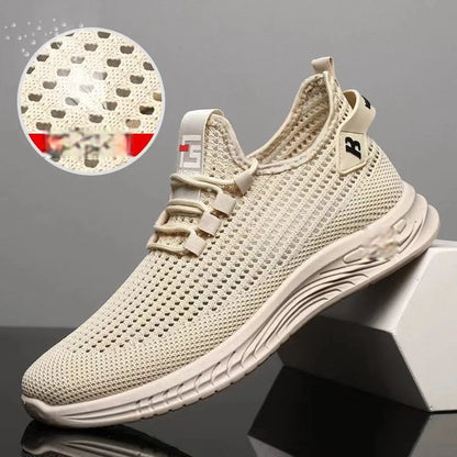 🔥👟【39-44】Zapatos casuales para hombre, cómodos, transpirables, de malla antideslizante y a la moda.