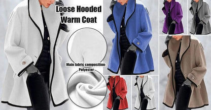 💙🥰【S-5XL】Novi zimski model 2025. Moderne i elegantne srednje dugačke kaput od vune, tople i moderne.