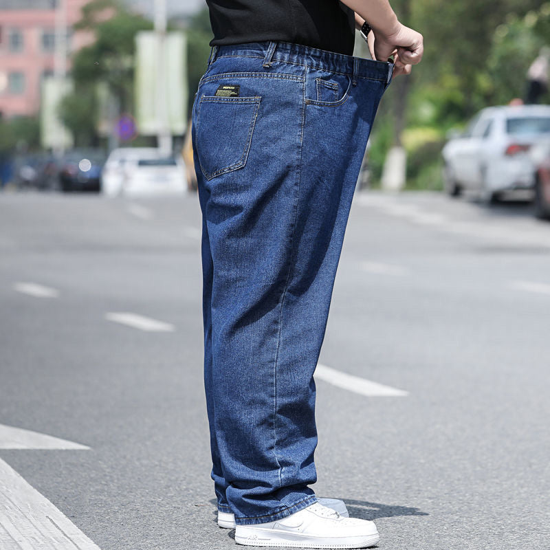 🤸‍♂️👖【45–150 kg】🌌Novi model 2026: muške traperice velikih veličina, širokog kroja, rastezljive i udobne