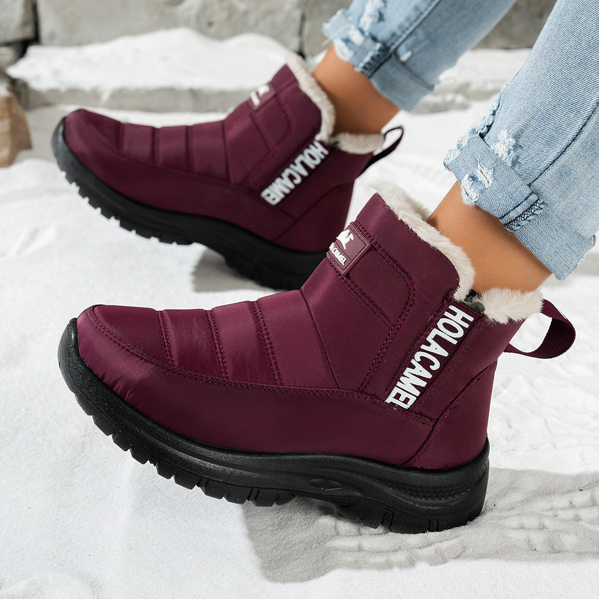 😍30% zniżki!🔥【36-43】Wodoodporne i ciepłe aksamitne buty śnieżne
