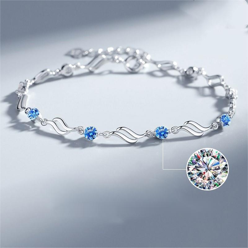 ✨💎【Kúpte 1 a získajte 1 zadarmo】 925 strieborný náramok lásky – čistá láska