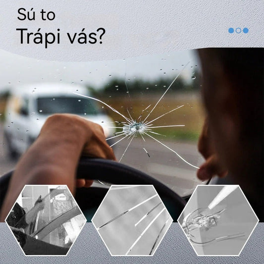 【Sada 3 kusov】🚗 Tekutina na opravu trhlín, lepidlo na odstraňovanie škrabancov a prasklín