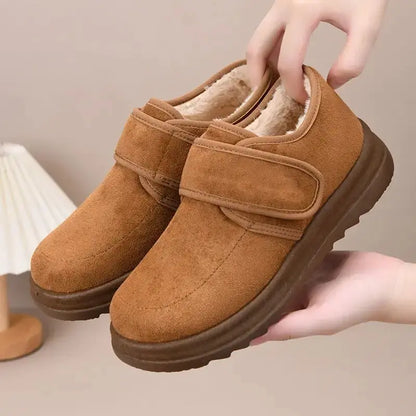 🏆50% de descuento🔥【Tallas 36-41】Botas de invierno cortas para mujer: elegantes, con suelas suaves aptas para la nieve.