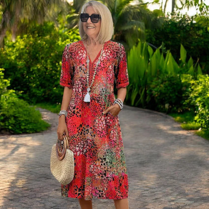 【S-3XL】Iris – Vestido ligero y vaporoso con un corte favorecedor
