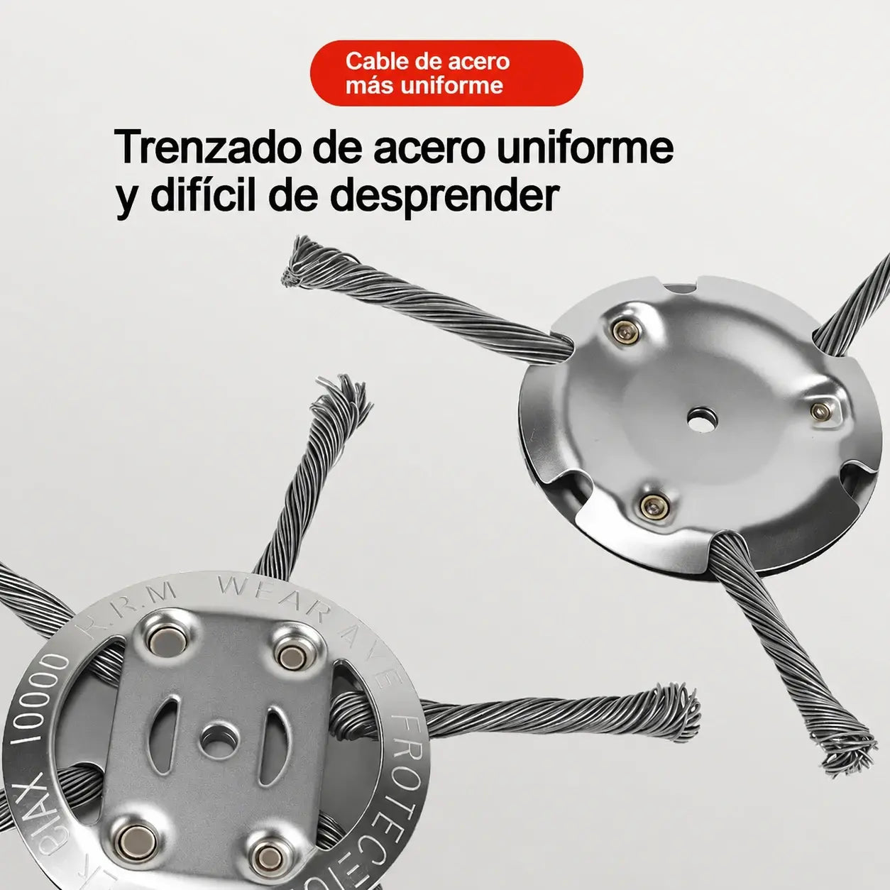🧰🔥Última oferta especial【Compra 1 y llévate 1 gratis】🔥Desbrozadora de alambre de acero