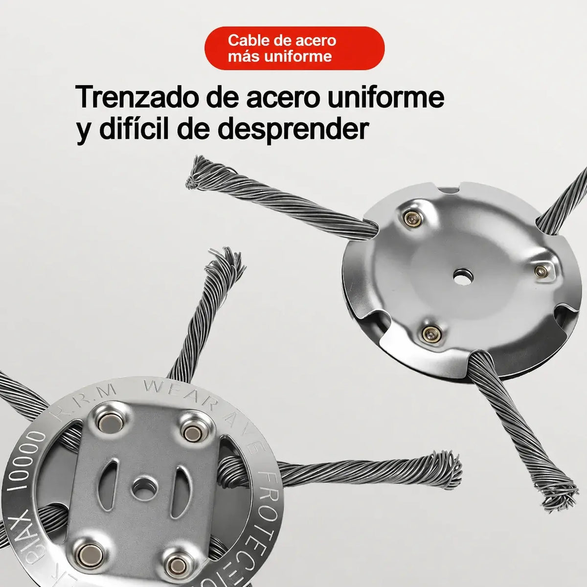 🧰🔥Última oferta especial【Compra 1 y llévate 1 gratis】🔥Desbrozadora de alambre de acero