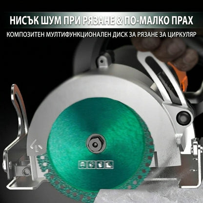 🛠️Купете 1 и вземете 1 безплатно🔥 Многофункционален режещ диск 100 мм с диамантено покритие за керамични плочки и ъглошлайф