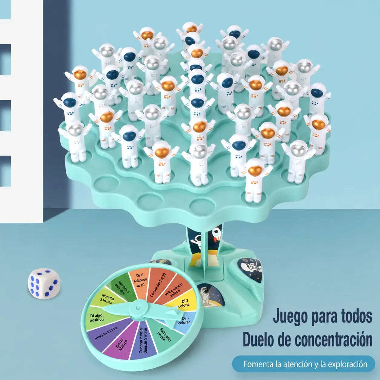 ✨🎁 Astronaut Balance juguete educativo interactivo para padres e hijos