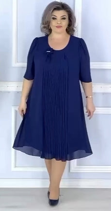 💃💥【S-5XL】2026 wiosna nowa wysokiej jakości sukienka szyfonowa, elegancka i temperamentna