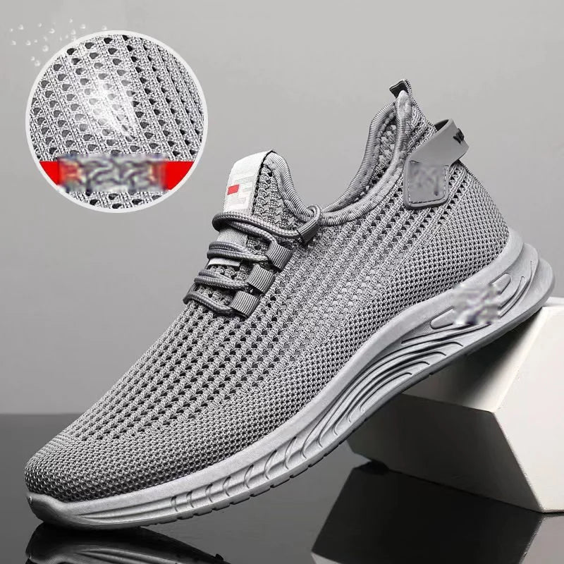 🔥👟【39-44】Zapatos casuales para hombre, cómodos, transpirables, de malla antideslizante y a la moda.