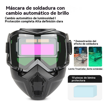 🔥 Nuevo 2026: 😎 Casco de soldadura automático con cambio de luz y máxima protección para profesionales
