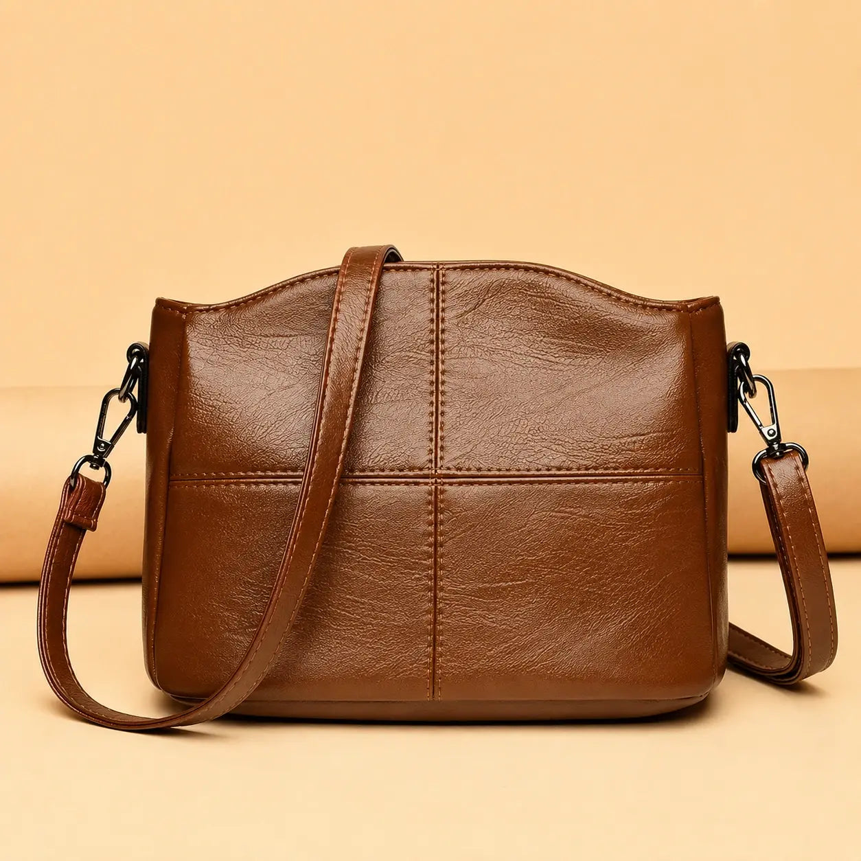 【Starannie wyselekcjonowana skóra premium】Elegancka torebka na ramię w stylu vintage