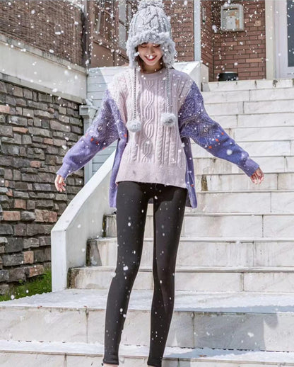 ✨⛄【Kupite 1, dobijte 1 gratis🔥】【S-5XL】Ženske tople vunene tajice - neophodan komad za jesen/zimu 2025.