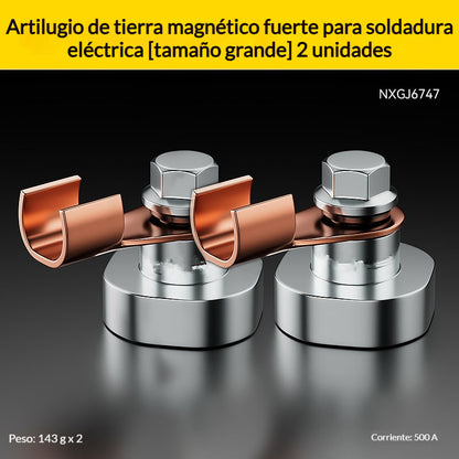 💥 Nueva masa magnética de soldadura 2026 - Alta conductividad y sujeción fuerte