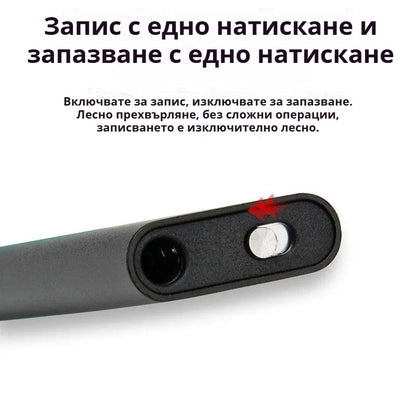Плащане при доставка  |  Мини диктофон с интелигентно гласово активиране