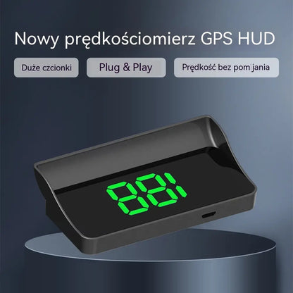【Szwajcarska wojskowa nawigacja GPS „Unikanie kary”】Nowy prędkościomierz i obrotomierz GPS z wyświetlaczem HUD