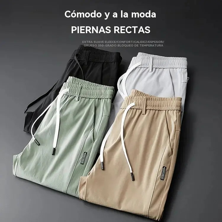 🔥😎 【M-5XL】Nuevos pantalones casuales elásticos para hombre 2026, cómodos y con estilo.