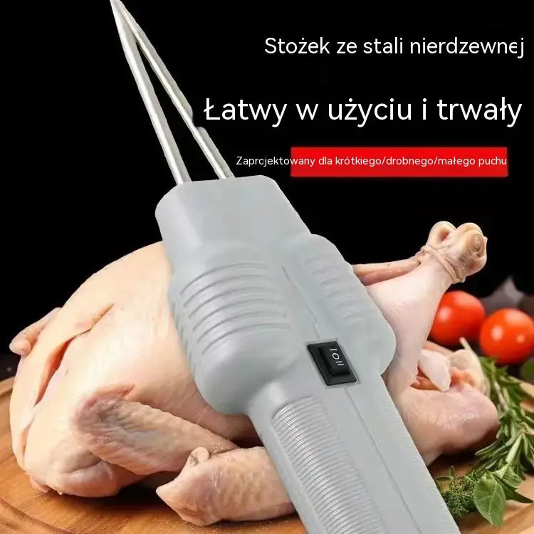 🐓🦆Prenosný elektrický sťahovák peria pre kurčatá, kačice, husi a hydinu (nabíjanie cez USB)