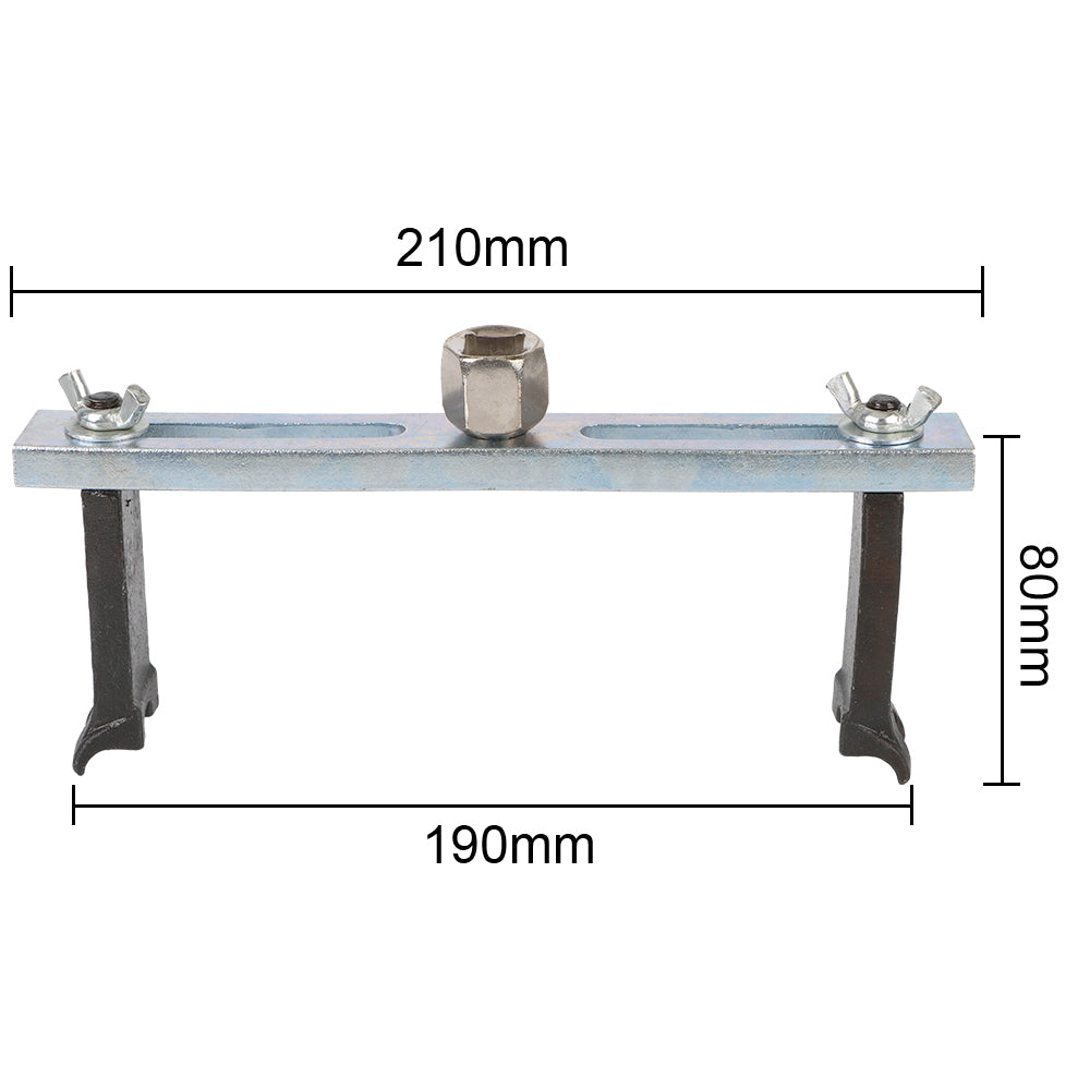 【🔥Venta caliente】Herramienta especial de desmontaje y montaje: Llave de doble garra para tapa de tanque de combustible