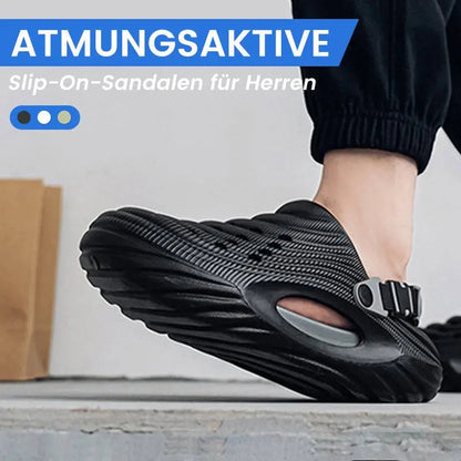 🔥🌴【36-45】Muške sandale s debelim potplatima, neklizajuće, cipele s rupama, ležeran stil, ljetna moda 2026