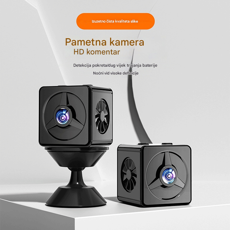 【Plaćanje pouzećem】Kupi 1 i dobiješ 1 gratis🔥Mala kvadratna kamera, HD pametna kamera, bežični WiFi nadzor kuće na daljinu