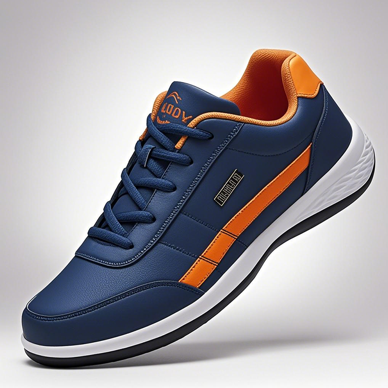 【38-47】Niebieski Męskie buty sportowe casualowe