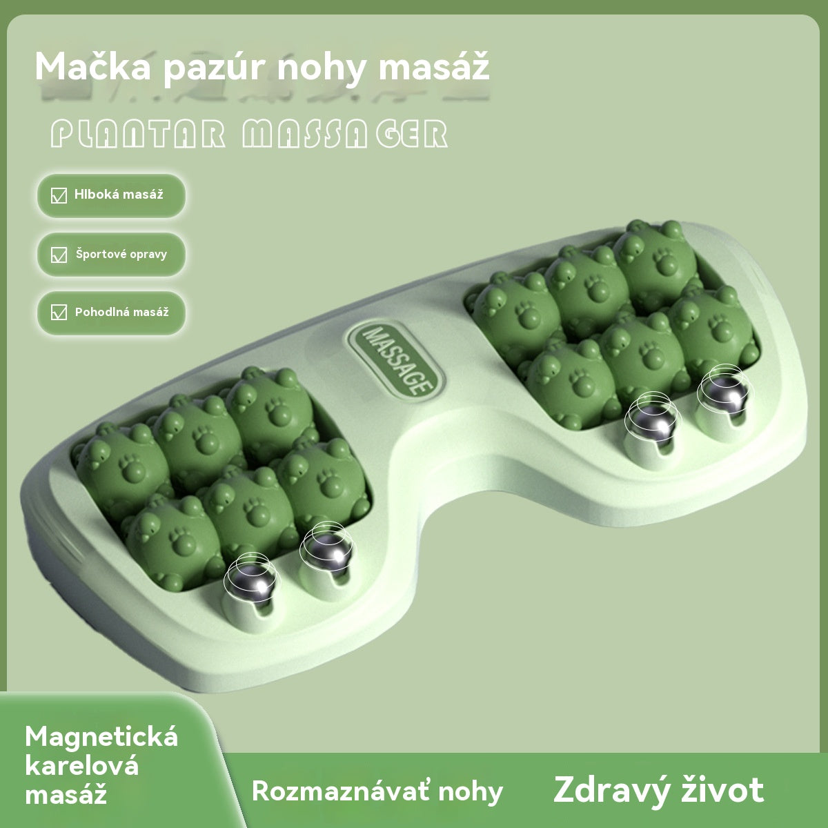 【Kupite 1, dobite 1 gratis】🔥Nov izdelek💜Prenosni masažer za stopala z dvema valjčkoma💜