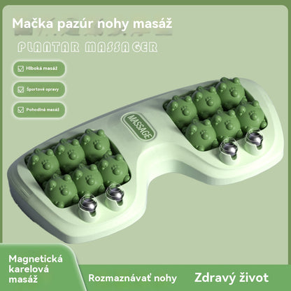 【Kupite 1, dobite 1 gratis】🔥Nov izdelek💜Prenosni masažer za stopala z dvema valjčkoma💜