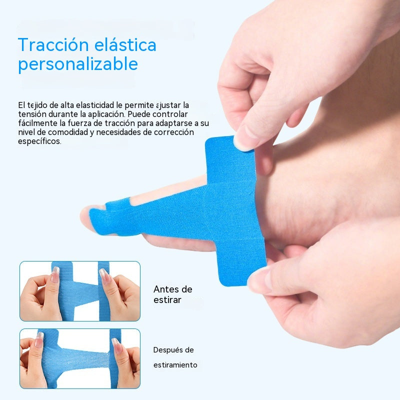 【50 uds.】Protector de dedos flexible, vendaje para quemaduras y soporte deportivo, cinta autoadhesiva resistente al desgaste