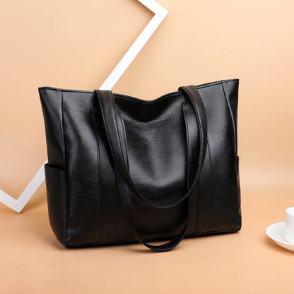 ✨👜【50% popust】【Velika kapaciteta】Ženska torba za čez ramo iz mehkega usnja, novost 2025.