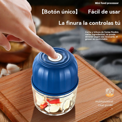 💥ÚLTIMO DÍA DE OFERTAS 50 % DE DESCUENTO⏰¡MÁS DE 50 000 UNIDADES VENDIDAS!🧄 Picadora eléctrica de ajo, mini picadora portátil de verduras