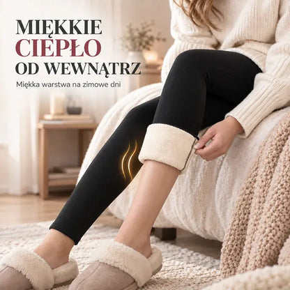 【S-5XL】Nowe modne spodnie z wysokim stanem, ciepłe spodnie bawełniane