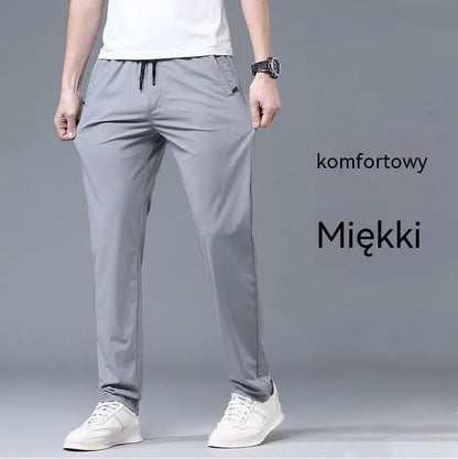 🔥【Limitowana zniżka 50%】(S–5XL) Nowe elastyczne spodnie z chłodzącej tkaniny na wiosnę i lato 2026