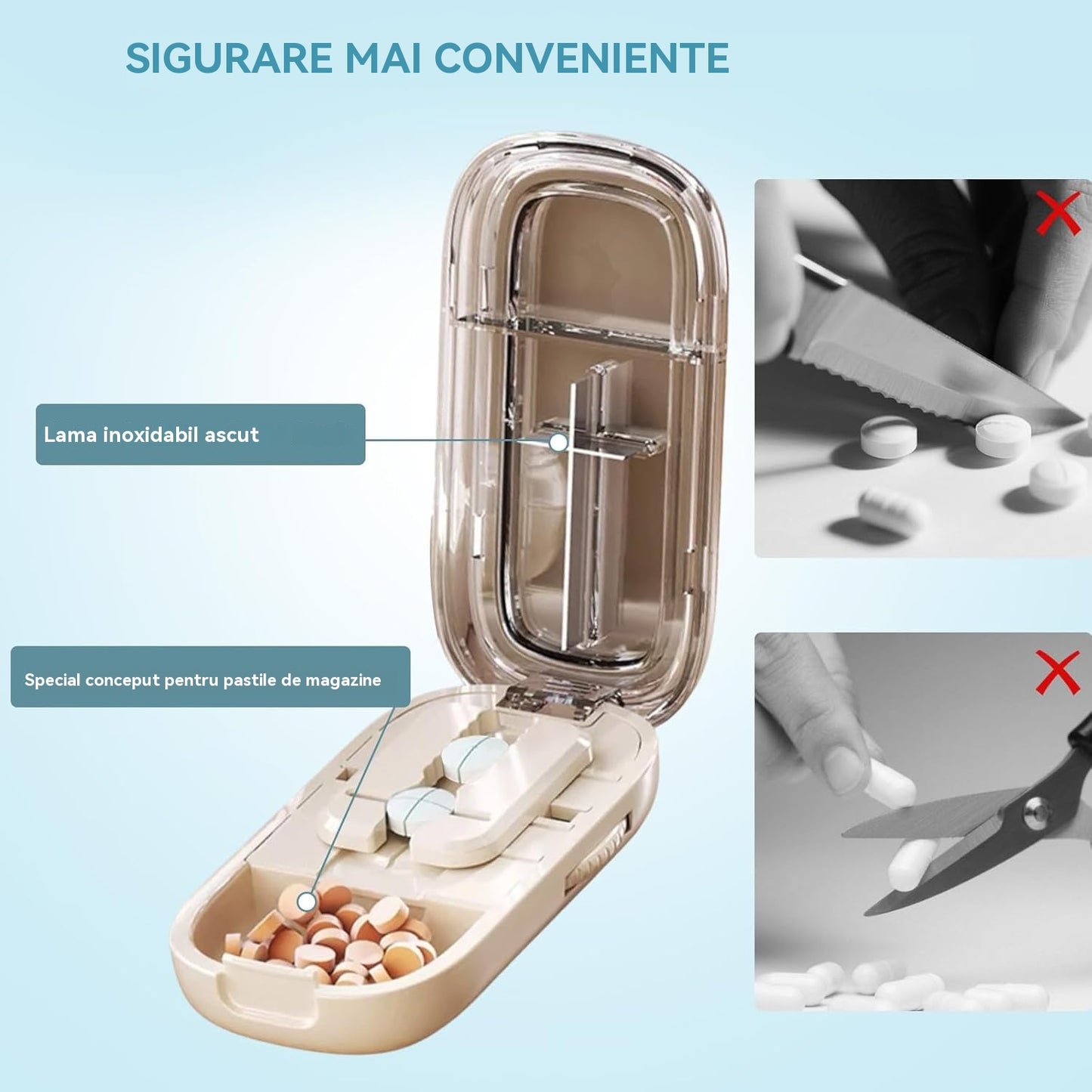 💊【¡Compra 1 y llévate 1 gratis!】🧰 Pastillero multifuncional portátil, hermético y a prueba de humedad