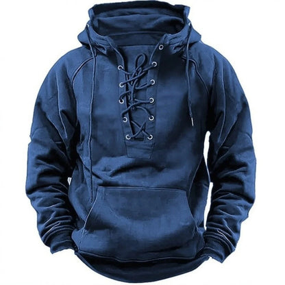 【S-3XL】Nueva sudadera con capucha holgada para hombre, otoño/invierno