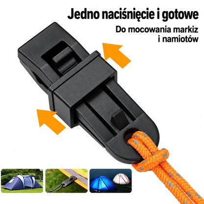 🏡🌿[50 sztuk] Klipsy mocujące do siatek zacieniających, klipsy mocujące do namiotów