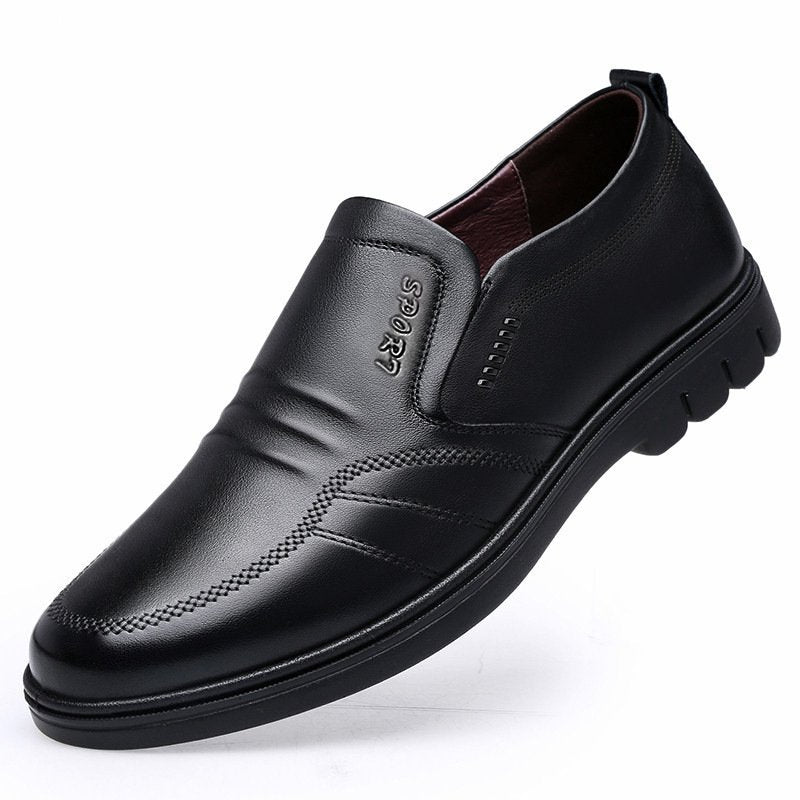 🏆Cumpărați 1 obțineți 1 gratuit👞【39-44】2025 pantofi sport casual pentru bărbați, din piele naturală, cu talpă moale, antiderapantă, respirabilă