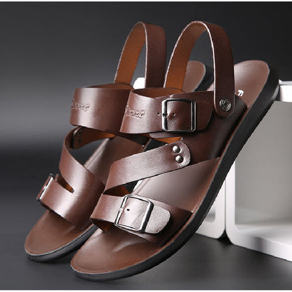 [39-48]👡👡 50% popusta——Nove muške ljetne sandale od mekane prave kože
