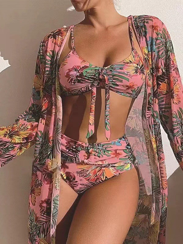 👙☀️【S-2XL】Нов комплект бански от 3 части 2026