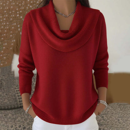 🔥🎀【S-3XL】Nowy sweter z długim rękawem w jednolitym kolorze na jesień/zimę 2025.
