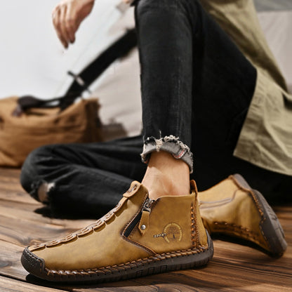 👞💥【Sezonski popust 50%】Novost Zima 2025: Moški Martens čevlji z mehko krzneno podlogo in zadrgo