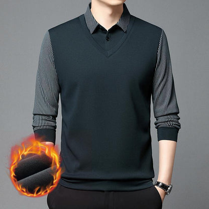 🔥【Vremenski ograničena promocija】💥Muška ležerna poslovna topla košulja