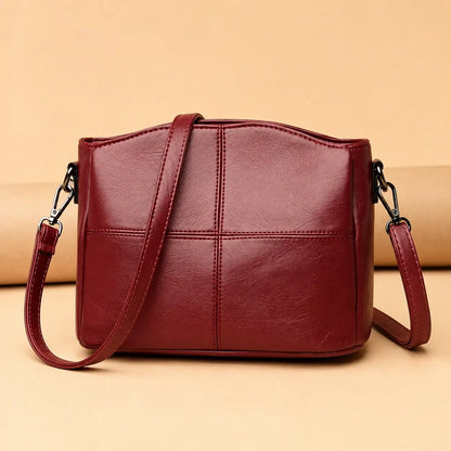 【Starannie wyselekcjonowana skóra premium】Elegancka torebka na ramię w stylu vintage