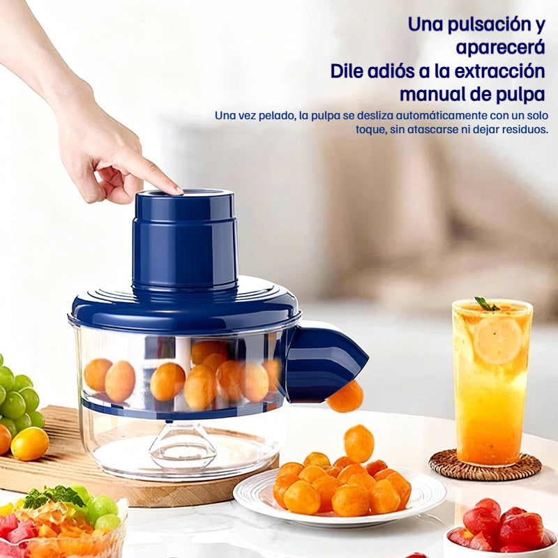 ⏳ Oferta por tiempo limitado: 49% de descuento ⏰ Pelador eléctrico multifunción para frutas y verduras 🍇🧄