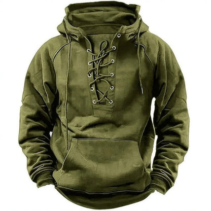 【S-3XL】Nueva sudadera con capucha holgada para hombre, otoño/invierno