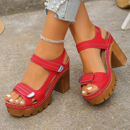 🔥🔥【Novi artikli s 50% popusta, ograničeno vrijeme】👡👡【Veličine 35-43】 Ženske moderne sandale na platformu, više, stabilnije, elegantnije —✅Plaćanje pouzećem dostupno
