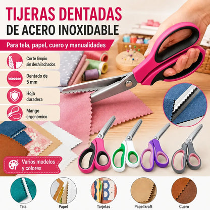 ✂️🧵 Tijeras multifuncionales para manualidades, ¡crea fácilmente encajes decorativos!