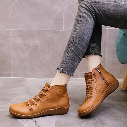 Nuevas zapatillas anchas de invierno para mujer 2026-botines casuales.