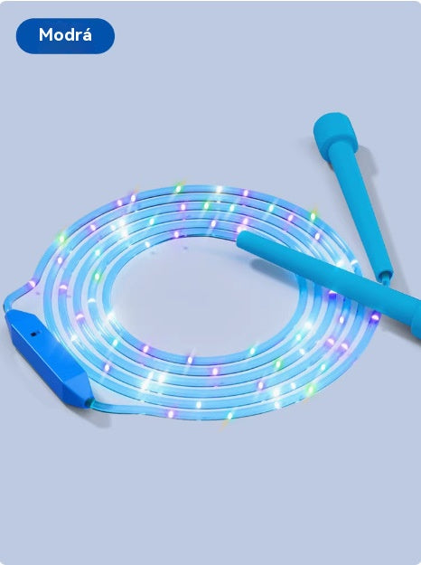 🏃🌈 Cuerda para saltar con luz LED para niños